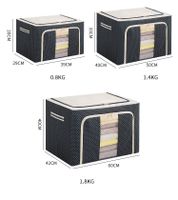 Casual Multicolor Pvc Stainless Steel Storage Box main image 3