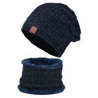Men's Simple Style Solid Color Wool Cap sku image 2
