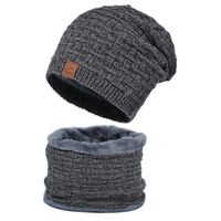 Men's Simple Style Solid Color Wool Cap sku image 1