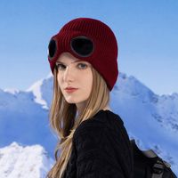 Women's Basic Simple Style Solid Color Eaveless Wool Cap main image 5