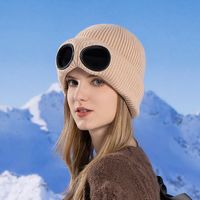 Women's Basic Simple Style Solid Color Eaveless Wool Cap sku image 1