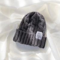 Women's Elegant Basic Solid Color Eaveless Wool Cap main image 4