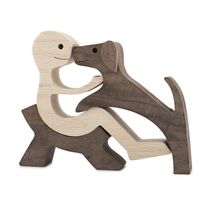 Cute Simple Style Dog Wood Ornaments Artificial Decorations sku image 8
