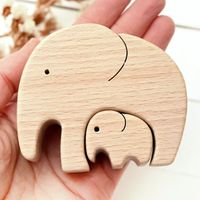 Cute Simple Style Dog Wood Ornaments Artificial Decorations sku image 25