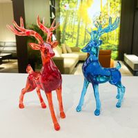 Simple Style Elk Synthetic Resin Ornaments Artificial Decorations main image 4