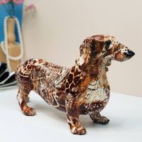 Retro Artistic Dog Synthetic Resin Ornaments Artificial Decorations main image 4