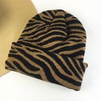 Unisex British Style Color Block Eaveless Wool Cap main image 2