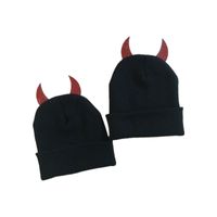 Unisex Simple Style Solid Color Eaveless Wool Cap main image 1