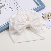 Children Unisex Cute Bow Knot Baby Hat sku image 2