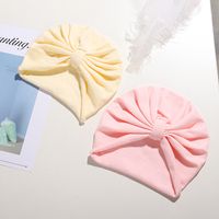 Children Unisex Basic Bow Knot Baby Hat main image 6