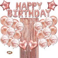 Birthday Sweet Letter Star Aluminum Film Indoor Outdoor Party Balloons main image 1