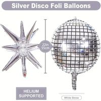 Vintage Style Exaggerated Ball Aluminum Film Masquerade Party Stage Balloons main image 4