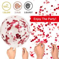 Sweet Solid Color Emulsion Indoor Outdoor Party Balloons main image 5