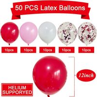 Sweet Solid Color Emulsion Indoor Outdoor Party Balloons main image 3