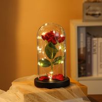 Christmas Valentine's Day Sweet Pastoral Rose Plastic Indoor Home main image 4