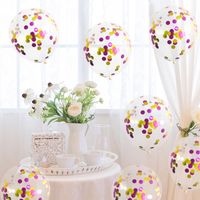 Birthday Simple Style Sequins Emulsion Indoor Outdoor Party Balloons main image 1