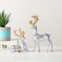 Simple Style Elk Resin Ornaments Artificial Decorations sku image 4