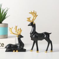 Simple Style Elk Resin Ornaments Artificial Decorations sku image 2
