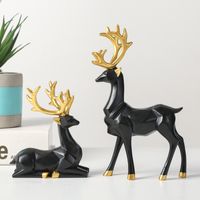 Simple Style Elk Resin Ornaments Artificial Decorations sku image 10