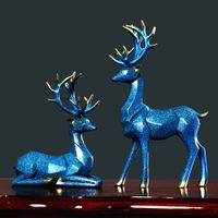 Simple Style Elk Resin Ornaments Artificial Decorations sku image 5