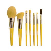 Cute Artificial Fiber Wooden Handle Makeup Brushes 1 Set main image 2