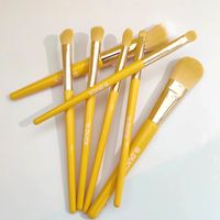 Cute Artificial Fiber Wooden Handle Makeup Brushes 1 Set main image 3