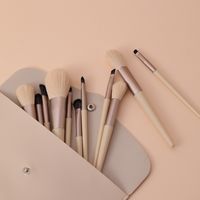 Elegant Plastic Plastic Handle Makeup Brushes 1 Set main image 5