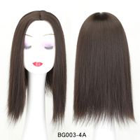 Women's Simple Style Multicolor Casual High Temperature Wire Straight Hair Wigs sku image 8