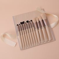 Elegant Plastic Plastic Handle Makeup Brushes 1 Set main image 2