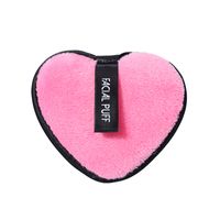 Cute Solid Color Flannel Fabric Makeup Puff 1 Piece main image 5
