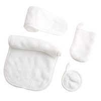 Casual Solid Color Other Materials Makeup Remover Towel 4 Pieces Set sku image 14