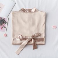 Home Women's Luxurious Letter Imitated Silk Polyester Pajama Sets main image 9