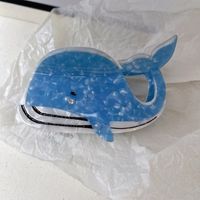 Women's Simple Style Commute Whale Acetic Acid Sheets Handmade Hair Clip sku image 5