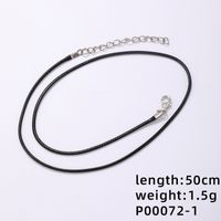 Cute Simple Style Mushroom 304 Stainless Steel Natural Stone Copper K Gold Plated Women's Charms Necklace sku image 1