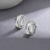 1 Pair Elegant Star Plating Inlay Sterling Silver Zircon Earrings main image 1
