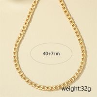 1 Piece Simple Style Geometric Alloy Plating Women's Necklace main image 8