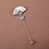 Classical Ethnic Style Sector Alloy Plating Women's Brooches sku image 1