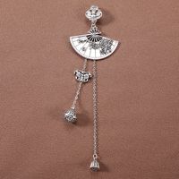 Classical Ethnic Style Sector Alloy Plating Women's Brooches sku image 3