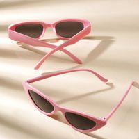 Simple Style Solid Color Cool Style Quadrilateral Resin Square Full Frame Women's Sunglasses main image 4