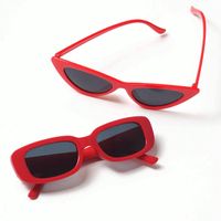 Simple Style Solid Color Cool Style Quadrilateral Resin Square Full Frame Women's Sunglasses main image 5