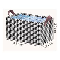 Retro Multicolor Nonwoven Storage Box main image 2