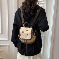 One Size Color Block Casual Daily Shopping Women's Backpack main image 1