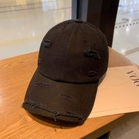 Unisex Casual Simple Style Commute Letter Embroidery Wide Eaves Floppy Hat Baseball Cap sku image 3