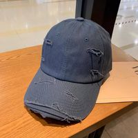 Unisex Casual Simple Style Commute Letter Embroidery Wide Eaves Floppy Hat Baseball Cap sku image 4