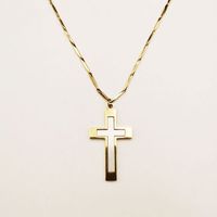 Vintage Style Cross Stainless Steel Women's Pendant Necklace main image 3