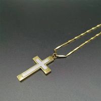 Vintage Style Cross Stainless Steel Women's Pendant Necklace main image 4