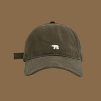 Unisexo Casual Estilo Simple Viajar Diariamente Animal Letra Aleros Curvos Sombrero Flexible Gorra De Beisbol sku image 7