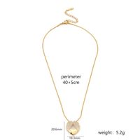 Copper Vintage Style Plating Inlay Heart Shape Wings Zircon Pendant Necklace sku image 4