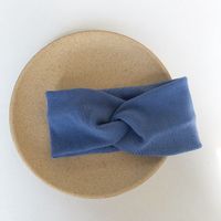 Unisex Cute Solid Color Fabric Hair Band sku image 4