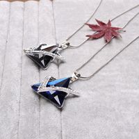 Simple Style Solid Color Alloy Copper Inlay Glass Women's Sweater Chain main image 8